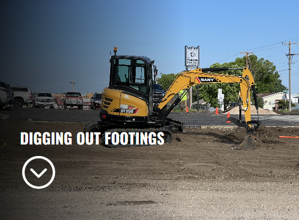 Digging footing